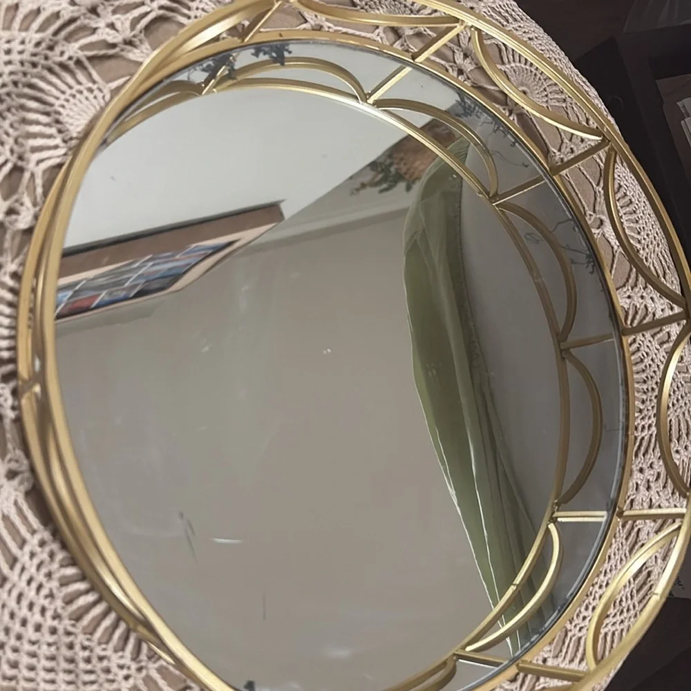 COPY - Elegant Gold Decorative Tray